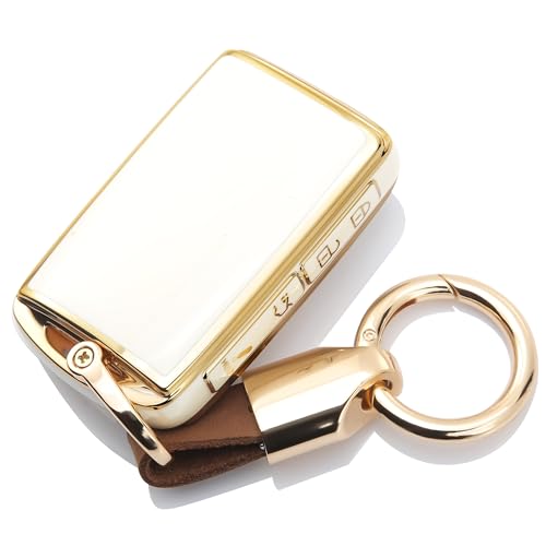HEJMIN for Mazda Key Fob Cover TPU 4 Buttons Key Case with Keychain Fit for 2019-2025 Mazda 3 Hatchback, 6,CX-3,CX-5,CX-9,CX-30,CX-50,CX-70,CX-90,MX-30,MX-5 Miata