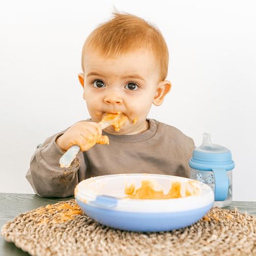 Coffret vaisselle bébé Suavinex assiette thermique - 4