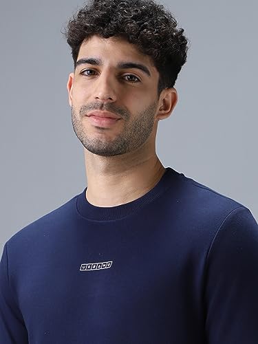 Image of Urbano Fashion Men's Cotton Color Block Sweatshirt