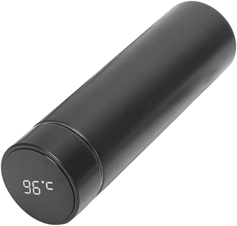 Smart Vacuum Water Cup 304 Stainless Steel LED Temperature Digital Display Portable Home Business(D)