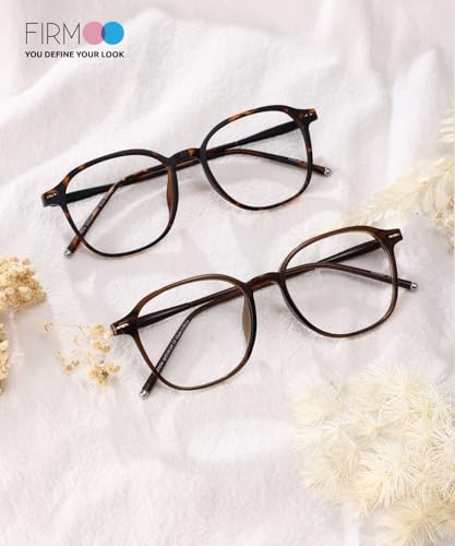 Image of Firmoo Blue Light Blocking Glasses for Women Men, TR90 Square Frame Anti Eyestrain Computer Screen Gaming Glasses