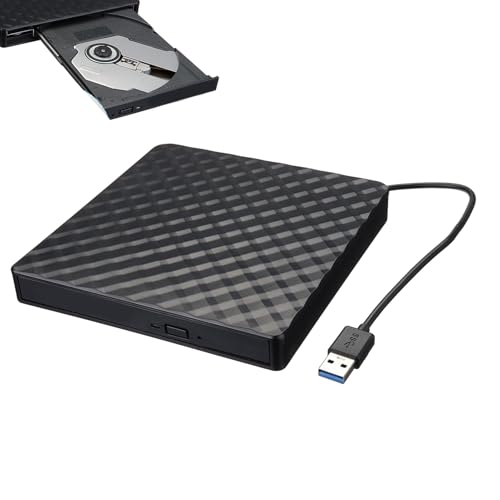 Disco duro externo USB - almacenamiento portátil ultradelgado, grabadora de datos multifunción amortiguadora, construcción ABS confiable | Copia de seguridad de alta capacidad para computadoras