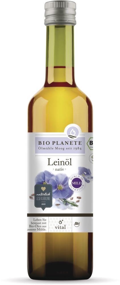 Bio Planete Leinöl nativ 3D-Filtration (6 x 0,50 l)