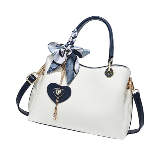 Sac à bandoulière femme grande capacité en cuir synthétique de travail