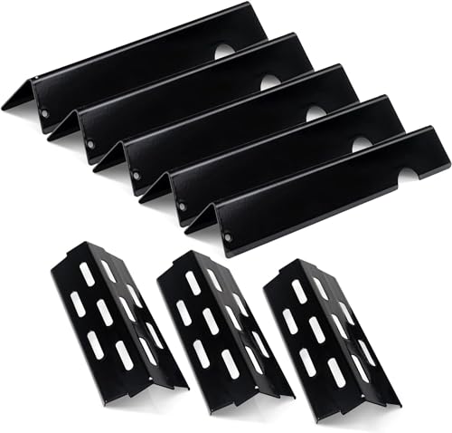 LPTNFRTN Porcelain-Enameled Grill Flavorizer Bar BBQ Gas Grill Replacement Parts for Weber Genesis II 300 Series E-310 E-315 E-330 E-335 S-310 S-335 -  TCES410-3+66032-5