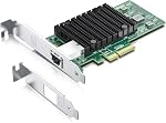 10Gtek – 10Gtek für Intel X550-T1 10GbE PCI-E NIC Netzwerkkarte, Sing