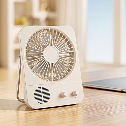 Máquina de borrador de escritorio con ventilador de esquina ajustable portátil y almacenamiento plegable 6