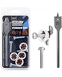 Gripit Brown Heavy Duty Plasterboard Fixings – Cabinet Kit – Pack of 4 – Holds Up to 93kg – Ideal for Drywall Anchor, Stud Wall Fixings, Cabinet Wall Fixings, Radiators, AV Equipment & Lighting