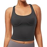 Este sujetador deportivo de ajuste clásico ultra cómodo está diseñado para deportes de impacto medio y es perfecto para pilates, ejercicios de gimnasio, fitness, yoga, caminar, ciclismo, bolos y otros deportes.