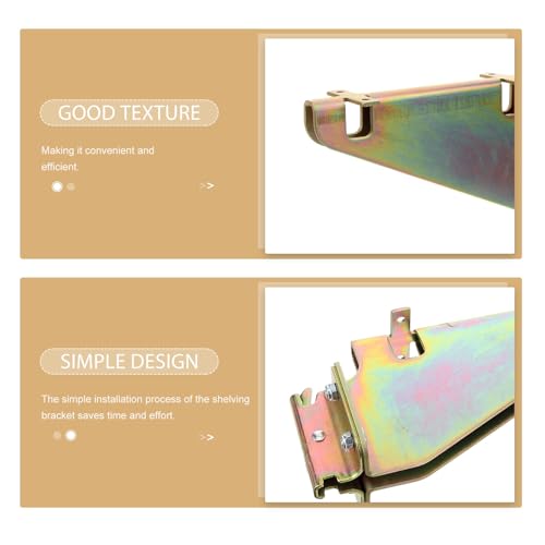 Support de montage Rail E robuste pour une fixation stable d'étagère de garage - 4