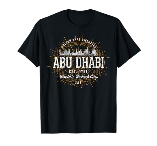Vintage Abu Dhabi Retro T-Shirt