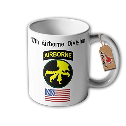 Tazza 17th Airborne Division United States Army US Paratrooper #32279