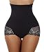 Gotoly Invisable Body Shaper High Waist Tummy Control Panty Slim Butt Lifter Waist Trainer (XX-Large, Black(Buttock Abundant))