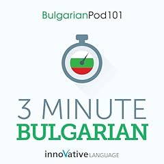 Couverture de 3-Minute Bulgarian - 25 Lesson Series Audiobook