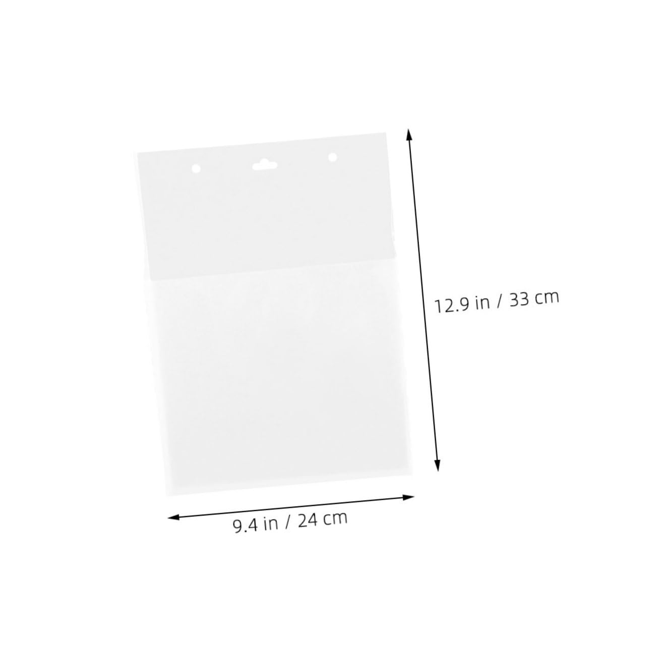 Garneck Sturdy Wall Hanging File Box Multi-purpose Storage for Office Documents and Magazines Quick Mount