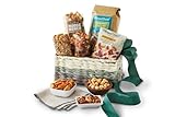 Harry & David Snack Attack Basket, Popcorn, Nuts, Dried Fruit Snack Gift Basket, Sweet And Salty Snacks, All Occasion Gift, Office Or Family Sharing