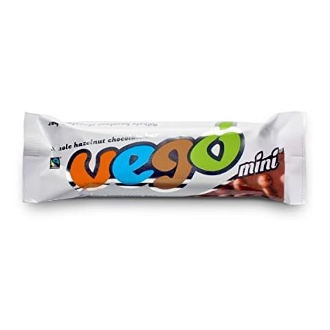 Vego | Mini Whole Hazel Chocolate Bar | 4 x 65g Cover