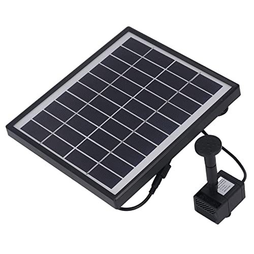 Okjhfd Solar Fountain Outdoor Solar Fountain Pump, 10V 6W Easy Install Power Supply For Garden, Pond, Swimming Pool And Fish Tank Other Places Kit #TOP3