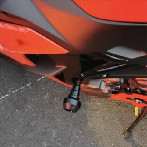 �G���W���J�o�[ TRACER7 MT07 FZ07 �g���[�T�[700 GT 7 2024 �o�C�N�A�N�Z�T���[ �t���[���X���C�_�[ �N���b�V���v���e�N�g�p�b�h(Orange6)