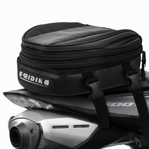 E-riding Expandable Motorcycle Tail Bag