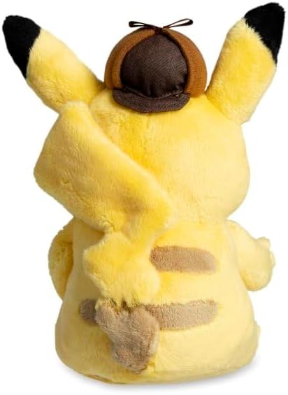 Miniatura 2 de Pokémon Center Detective Pikachu regresa Detective Pikachu Plush, 8  pulgadas