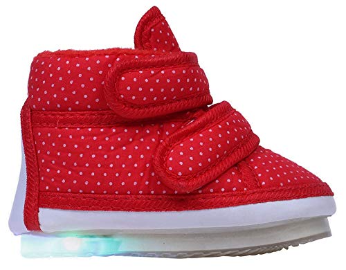 CHIU Kids LED Light Shoes with Chu Chu Music Sound for Baby Girl and Baby Boys (Age Group - 9-12 Months, 12-15 Months, 15-18 Months, 18-24 Months) 2