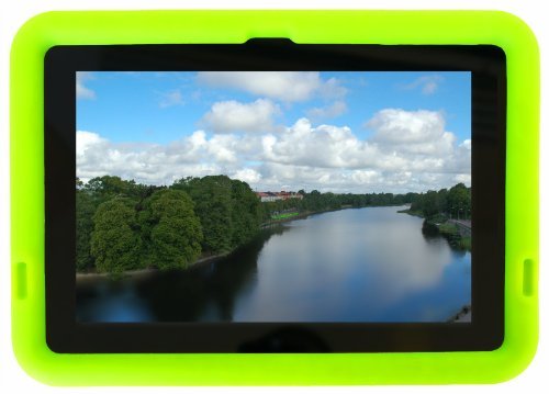 Bobj Rugged Case for 2nd Gen Kindle Fire HD 8.9 (Not for Kindle Fire HDX 8.9) - BobjGear Custom Fit - Patented Venting - Sound Amplification - BobjBounces Kid Friendly - Gotcha Green