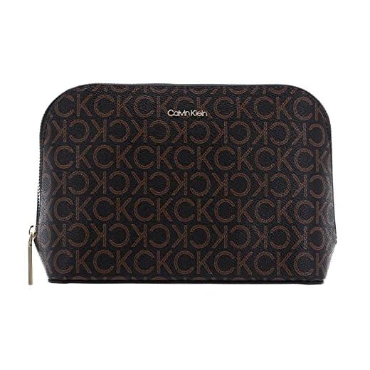 Calvin Klein CK Must Washbag Mono Brown Mono