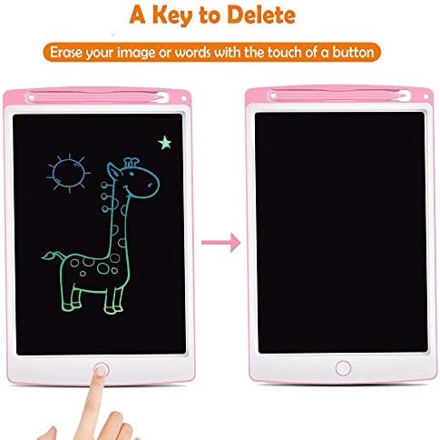 2 Pack LCD Writing Tablet - NOBES Drawing Board for Kids|8.5" Colorful Toddler Gift Toy for 3+4 5 6 7 8 Year Old Girl | Toy Gifts for Girls Boys | Educational Learning Birthday Gift (Pink and Blue) 6 41MCt5VVMUL. AC