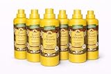 Tesori d'Oriente Vaniglia & Zenzero Ammorbidente – Confezione da 6 pezzi – 760 ml – Totale 4560 ml – Vaniglia & Zenzero – Ammorbidente concentrato Veltao Set