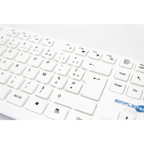 Kit de ratón y teclado inalámbrico AZERTY: escribe en francés cómodamente 5