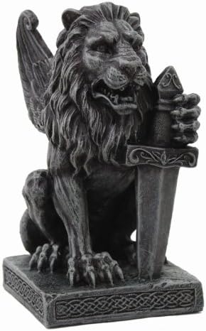 Pacific Giftware Estatua del león de gárgola