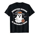 Photo Gallery la stagione dei fantasmi è ufficialmente aperta halloween spooky haunted maglietta Photo Gallery la stagione dei fantasmi è ufficialmente aperta halloween spooky haunted maglietta