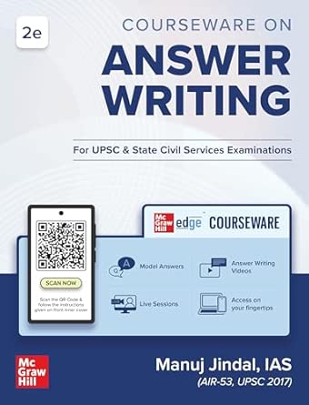 Buy Courseware on Answer Writing, 2e for UPSC Mains 2026 by Manuj ...