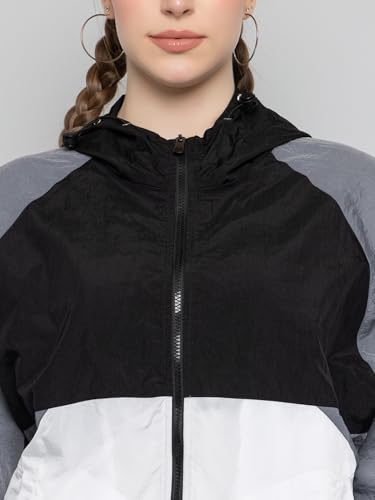Image of CHKOKKO Sunscreen Jacket for Women Hooded Zipper Sports Jacket | UV Protection | Sun Protective | Lightweight Water Resistant | Riding Biker | Outdoor Travel Gym Running