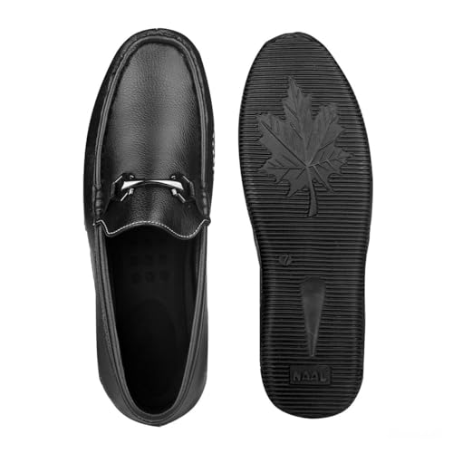 Image of WUGATTI Men's Suede Office Wear, Trendy & Lightweight Slip-On Loafers