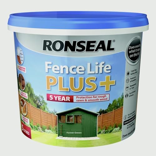 SAVING HUB Fence Paint 5L Garden Shed Paint, Furniture Paint