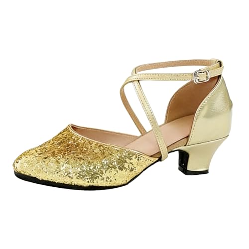 Chaussures de danse latine à talons hauts et semelles souples