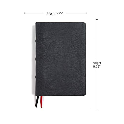 CSB Pastor's Bible, Black Leathertouch