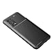 Produktbild Cruzerlite Oppo Find X3 Lite hülle, Oppo Reno5 hülle, Design Cover Anti-Scratch Shock Absorption Case Schutzhülle für Oppo Reno5 (4G,5G)/ Oppo Reno5 K/Oppo Find X3 Lite (Carbon Black)