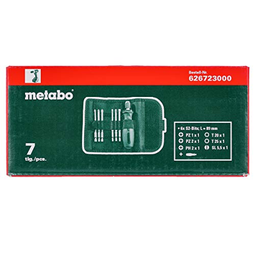 Lange Bits Metabo Bit-Rolltasche SP, 7-teilig