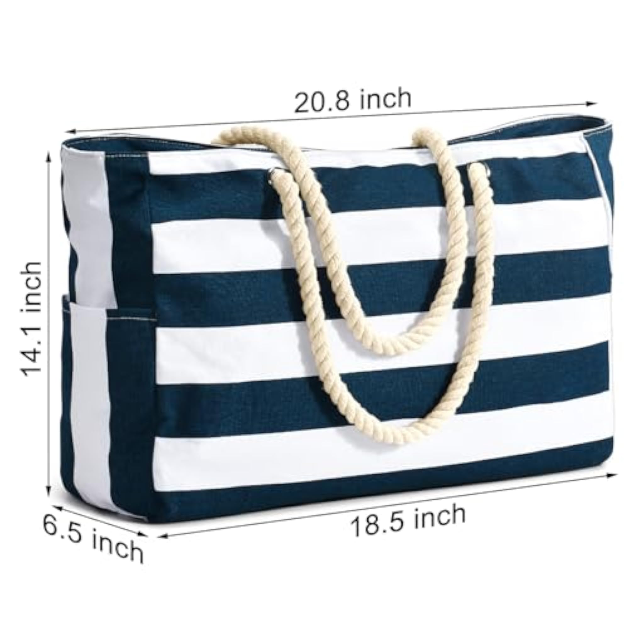 Large Waterproof Beach Tote Bag for Women