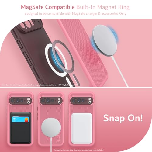 Image of TUDIA MergeGrip Magsafe Compatible for Pixel 10 Pro XL Case - Smokey Pink