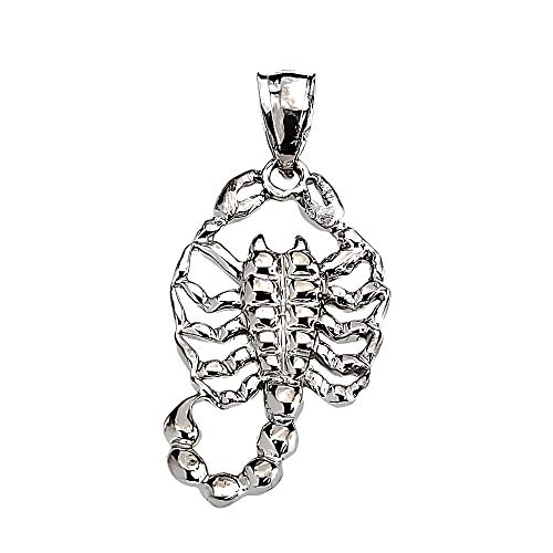 Fine Sterling Silver Scorpion Pendant