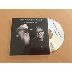 Elton John & Leon Russell – If It Wasn’t for Bad 1-trk – cds – PROMOTIONAL ITEM - Les Beatles, Paul McCartney, John Lennon, RIngo Starr, George Harrison
