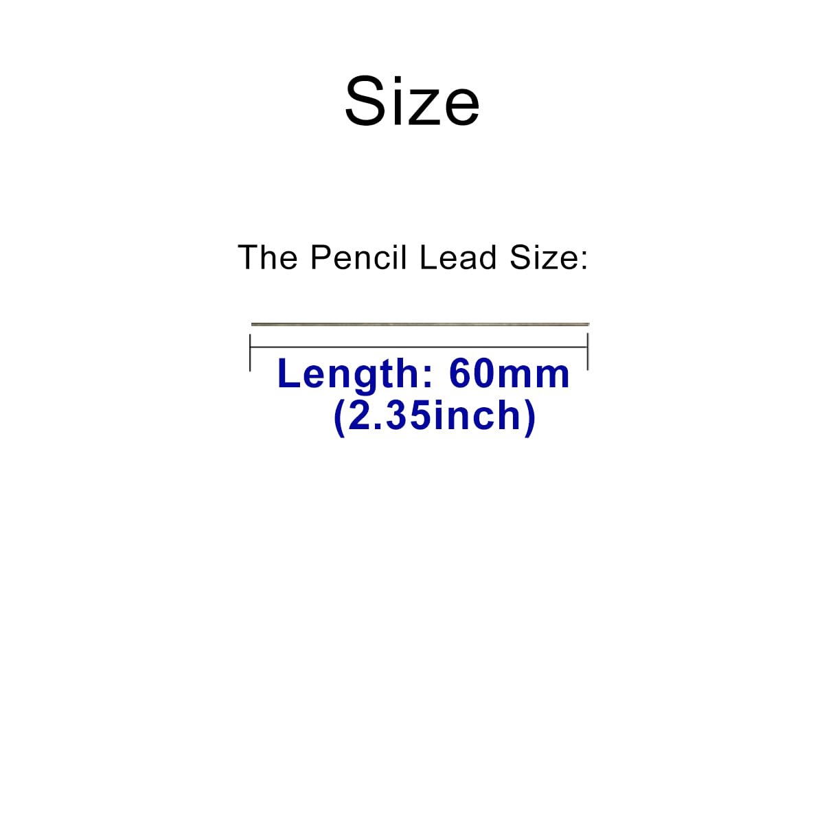 Gkromzo 1500 Pack 0.3mm Mechanical Pencil Lead Refills HB Break-Resistant Ultra-Smooth Graphite Precision Writing for Engineering Exams & Art Sketching (length 60mm) - Image 3