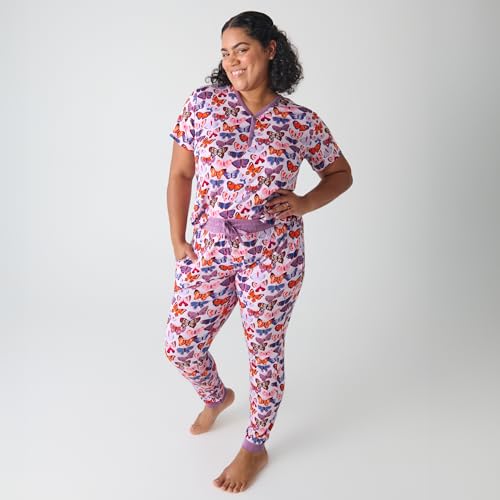 Image of Little Sleepies Women's Pajama Bottoms, Jogger-Style Comfy PJ Pants, Viscose from Bamboo Pajamas, Family Matching Outfits