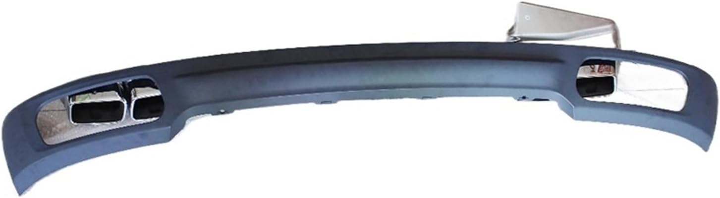 ABSリアディフューザーバンパーリップ、排気マフラーパイプ付き、BMW 7