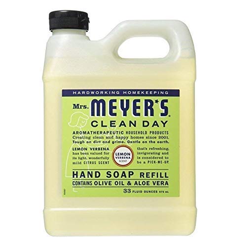 Earth Friendly, Mrs. Meyers Liquid Hand Soap Refill 33 Oz Lemon Verbena Scent - Pack Of 6 #TOP1