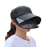 サンバイザー 帽子 つば広 ブリム伸